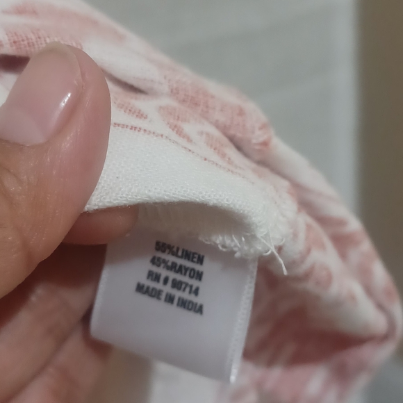 MSK White and Red Patterned Maxi Dress - Picture 9 of 11